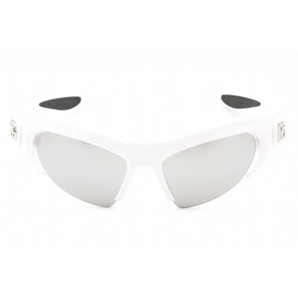 NWT DOLCE & GABBANA 0DG6192 33126G White Sunglasses